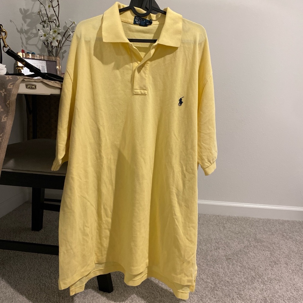 Yellow Polo Ralph Lauren Shirt